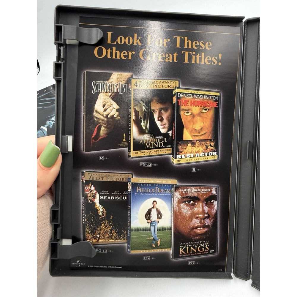 Ray DVD (2005) Full Frame VERY GOOD With Slip Cover! Jamie Foxx - Picture 6 of 7